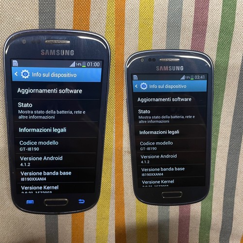 Lotto samsung galaxy mini - samsung, s3
